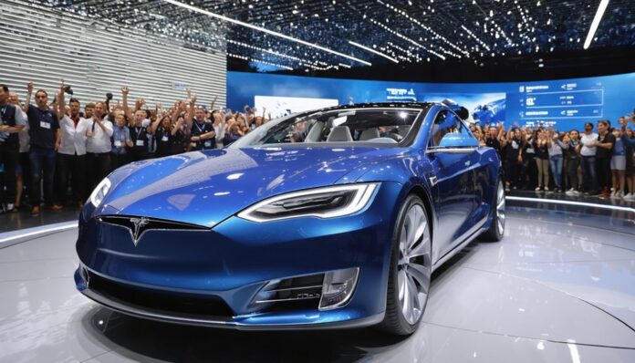 tesla competes with newcomers